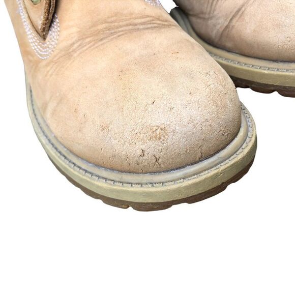 VINTAGE Premium 6 Inch Genuine Leather Timberlands Size 5 - Picture 15 of 16